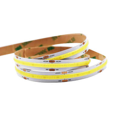 16.4 Ft Cuttable 504LEDS / M sin puntos COB LED Strip Light para el gabinete librería Cuadro de la cama