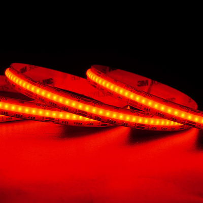 COB LED Strip 12V 810LEDs/m Alta densidad suave flexible COB RGB cinta de luz LED
