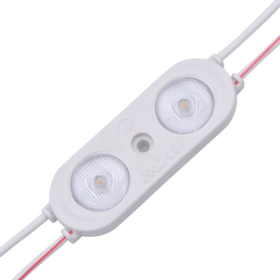 Modulos LED de 24 V para publicidad y retroiluminación de luz Modulo 2 lente ip67 impermeable 0,96W