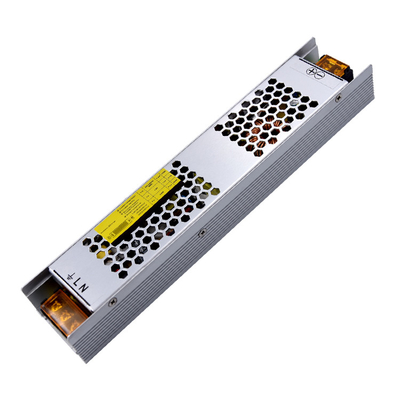 Fuente de alimentación de 200 vatios LED 12 24 bajos conductores ultra finos del transformador de la tensión de voltio IP20