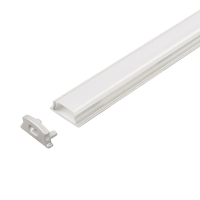 Aleación de aluminio montada superficial del perfil 6063-T5 de la tira del LED