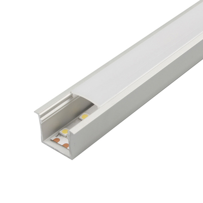 Canal de aluminio ahuecado SMD 2835 5630 de la protuberancia del perfil de la tira del LED
