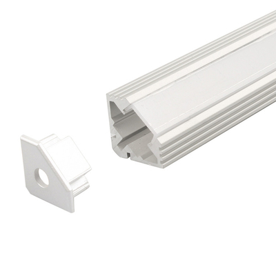 perfil del grado LED del canal 45 de la esquina LED de la aleación de aluminio 6063-T5