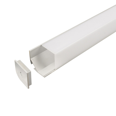 perfil del grado LED del canal 45 de la esquina LED de la aleación de aluminio 6063-T5