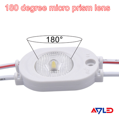 Poder más elevado IP67 DC12V 1 LED mini 2835 módulo de  LED de la lente de 170 grados