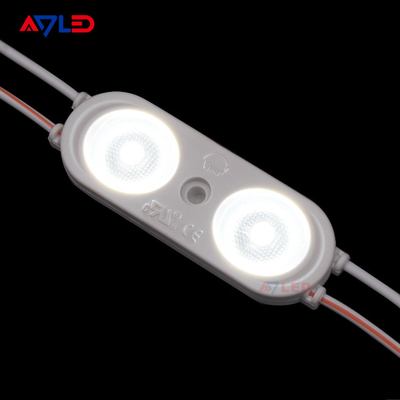 De SMD LED de los módulos de DC 12V 24V alta 2W 2 LED 2835 inyección al aire libre brillante de la prenda impermeable