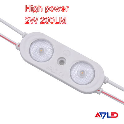 12V/24V 0.96W SMD 2835 Modulo Led con 2LED Blanco frío/Blanco cálido luz de fondo LED IP67 a prueba de agua