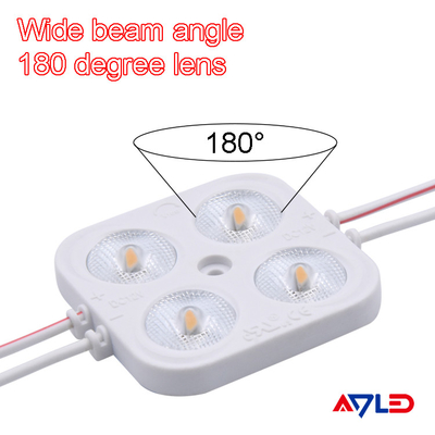 Luz  2835 del módulo de Dimmable LED del poder más elevado 4 prenda impermeable IP67 del cuadrado 12V 24V de la lámpara