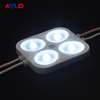 Modulo de inyección LED de 12V 4W para publicidad exterior SMD 2835 cuadrado 4 LED de alta calidad