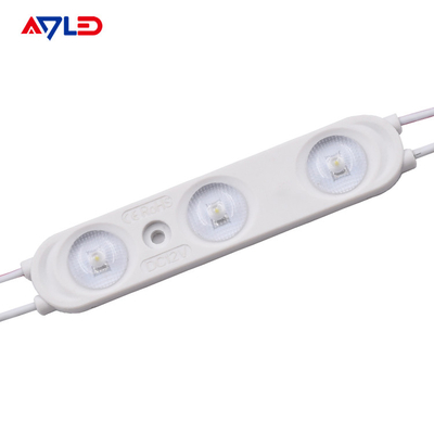 El módulo impermeable del LED enciende 2835 el solo módulo de la inyección del color LED SMD LED de 12V 3 LED