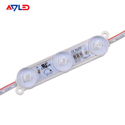 Luz al aire libre del módulo LED de la inyección de la muestra del módulo SMD 2835 de IP67 12V 3 LED