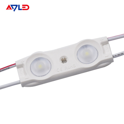 El módulo de 2 LED enciende el módulo de lámpara impermeable al aire libre de 12V 2835 SMD LED