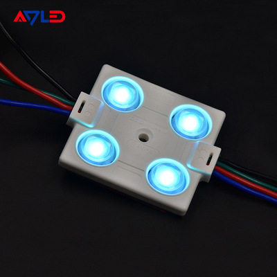 Alimentado por SMD5050 Modulo LED RGB Brillante para 100-200mm Gran Profundidad de la Caja de Luz