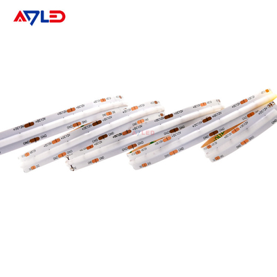 UL Flexible LED Strip Famous Chip 24V Ultra Thin Silicone 10mm placa de PCB IP20 528 lámparas LED de mazorca