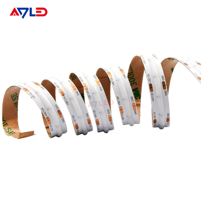 UL Flexible LED Strip Famous Chip 24V Ultra Thin Silicone 10mm placa de PCB IP20 528 lámparas LED de mazorca
