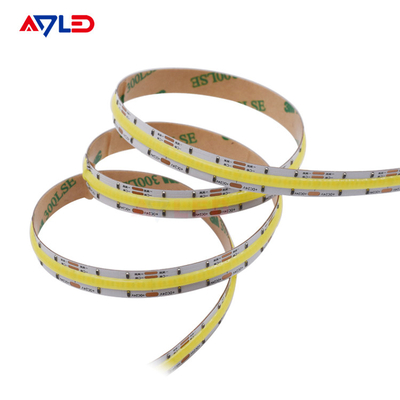 24V COB CCT Luz de banda LED sin manchas Super brillante doble capa 180 ángulo de haz