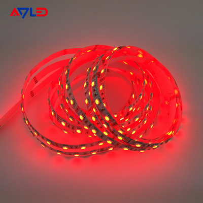 RGB 5050 color rojo LED Strip Light, 60 / m, 10 mm de ancho, por el mayorista de 5m Reel