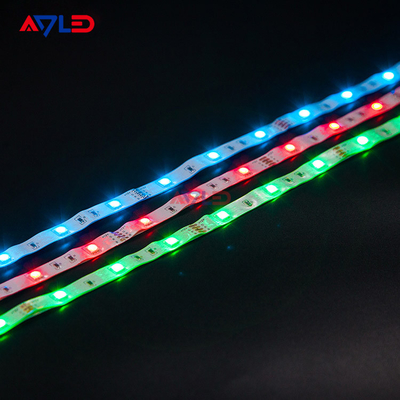 30leds/M SMD 5050 RGB LED Strip High Lumen RGB Flexible Led Strip Light para interiores