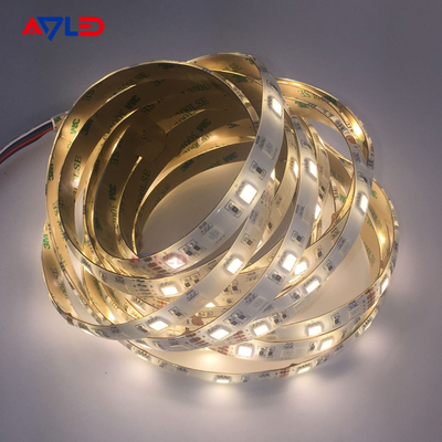 60 leds/M SMD 5050 RGBW LED de banda de alta luminosidad para la iluminación de decoración de interiores