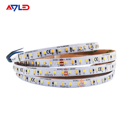 CCT ajustable con luz de banda LED WW CW LED Streifen Color Intercambio Dmmbar