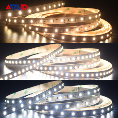 Al aire libre 	Luces de tira blancas armoniosas del LED CCT direccionable 2835 Lumileds 120 LED por el metro