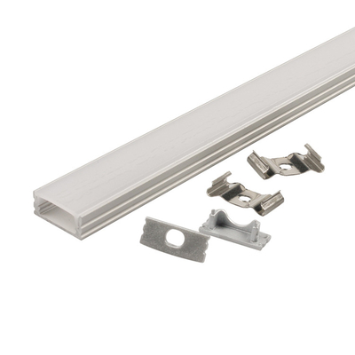 1706 Perfil de extrusión de aluminio LED para tira LED adecuado para interiores o exteriores