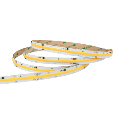 Luz de banda LED de alta densidad sin puntos flexible 420 Led/m Blanco puro digital COB