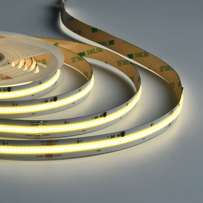 Lámparas de banda LED COB digital blanco puro 3000K 4000K 6500K 16.4ft 24V Luz de cinta