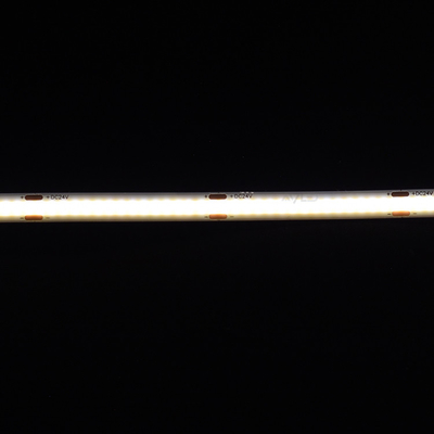 Flexible COB LED Light Strip - 12V/24V 16.4ft/5m longitud 320 LEDs/m CRI90 de baja tensión de funcionamiento de calificación 6000K blanco frío