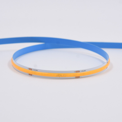 Flexible COB LED Light Strip - 12V/24V 16.4ft/5m longitud 320 LEDs/m CRI90 de baja tensión de funcionamiento de calificación 6000K blanco frío