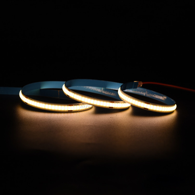 Luces de banda LED COB sin puntos - 12V/24V, 320 LED/metro con alta densidad certificada CE y RoHS