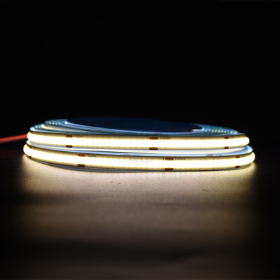 Luz de banda LED COB flexible - 24V, 320 LEDs, temperatura de color 3000K, ancho de 8 mm, garantía de 3 años - LED Adled.