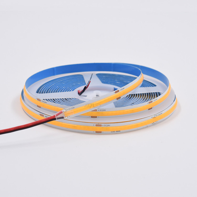 COB luz de banda LED lineal DC 12V 24V 16.4ft/5M 320leds/M CRI90 Iluminación