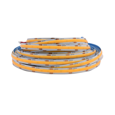 Sin puntos 480 LED Ce Ul Rohs cinta flexible 3000k 4000k 6500k 24v 12V Cob luces LED para la decoración interior