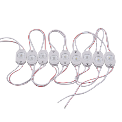 CE RoHS 1 Chip LED 180 grados 12V módulos LED luz para señalización LED señales comerciales, luces decorativas de alta calidad