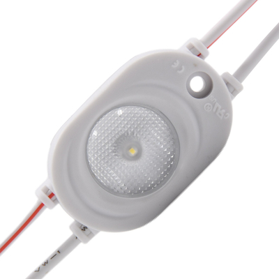 CE RoHS 1 Chip LED 180 grados 12V módulos LED luz para señalización LED señales comerciales, luces decorativas de alta calidad