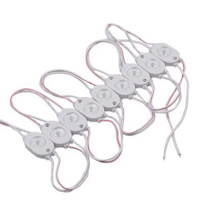 CE RoHS 1 Chip LED 180 grados 12V módulos LED luz para señalización LED señales comerciales, luces decorativas de alta calidad