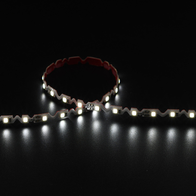 venta al por mayor de luces flexibles en forma de tira de led zig zag IP20 3000K para anuncios con logotipos