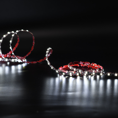 venta al por mayor de luces flexibles en forma de tira de led zig zag IP20 3000K para anuncios con logotipos