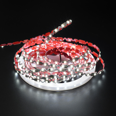 Bandas de luz LED flexibles tipo s 6mm 12v 24v 72 leds/m para letras de mini canal led