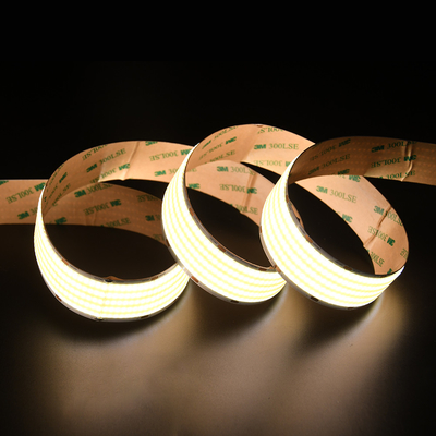 ADLED 30MM placa de PCB 1600leds flexible LED cinta DC24V COB tira 90 CRI Flexible uniforme 40w/M