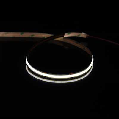 Panel de aluminio, banda de LED COB sin puntos con 528 LEDs en cinta de 10 mm y 2700K/6500K de color