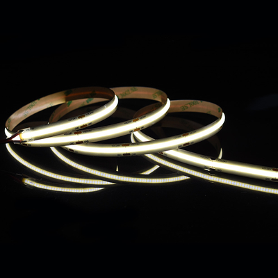 12V/24V 528 COB LED Chips Banda LED flexible con alto brillo y larga vida útil