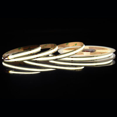 12V/24V 528 COB LED Chips Banda LED flexible con alto brillo y larga vida útil