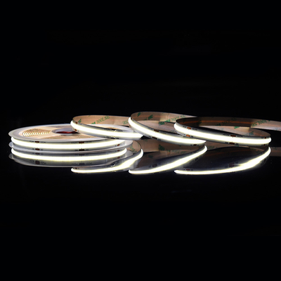 12V/24V 528 COB LED Chips Banda LED flexible con alto brillo y larga vida útil