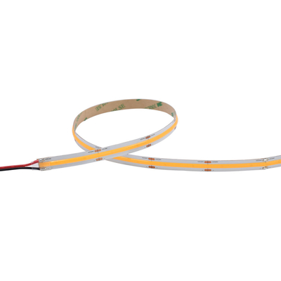 528LEDs por metro Cob Led Strip Light 10W/M 12v/24v Blanco cálido y frío LED Tape Light