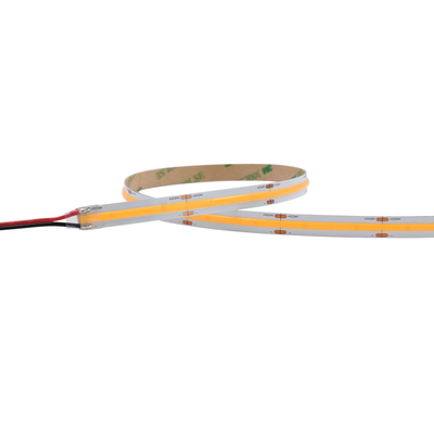 528LEDs por metro Cob Led Strip Light 10W/M 12v/24v Blanco cálido y frío LED Tape Light