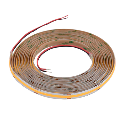 528LEDs por metro Cob Led Strip Light 10W/M 12v/24v Blanco cálido y frío LED Tape Light