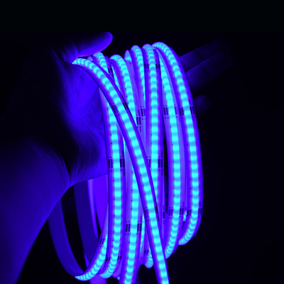 Lámparas de caja de cinta y cinta de LED COB (chip a bordo) 576LEDs RGB Luz de banda LED