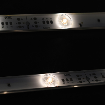 UL CE ROHS aprobado longitud personalizada 24v 12LEDs/m de reflexión difusa de la tira LED personalizable del fabricante de luz de fondo de resaltado